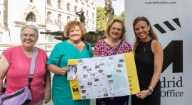 Presentación del folleto 'El Madrid de Concha Velasco'