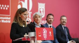 Intervención de la concejala delegada de Turismo, Almudena Maíllo, en la 16ª edición de The World’s 50 Best Bars, que acoge Madrid. 