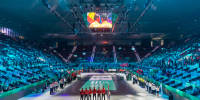 El nuevo formato de la Copa Davis se estrenó en 2019 en la Caja Mágica.  Este año se celebra en el Madrid Arena.©Álvaro López del Cerro-Madrid Destino