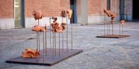 El artista Antonio Fernández Alvira muestra en Condeduque su instalación 'Memoria de forma'
