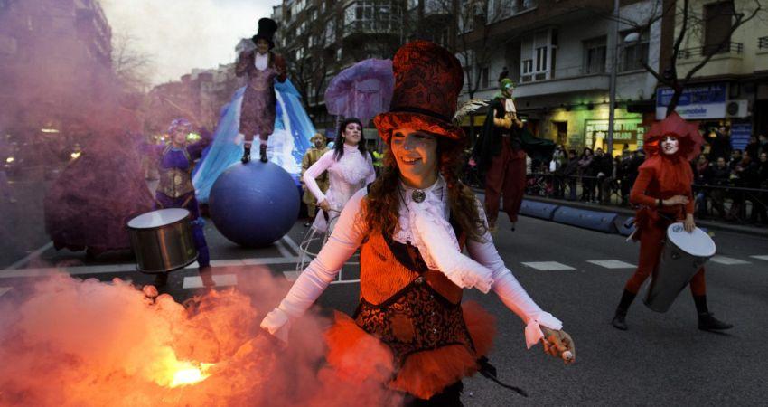 Imágenes de Carnaval ediciones anteriores. Archivo. Ayuntamiento de Madrid