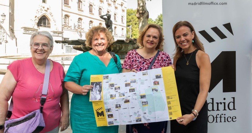 Presentación del folleto 'El Madrid de Concha Velasco'