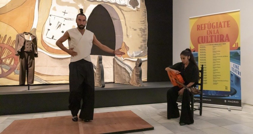 El bailaor Antonio Guerrero participa en "Refúgiate en la cultura"