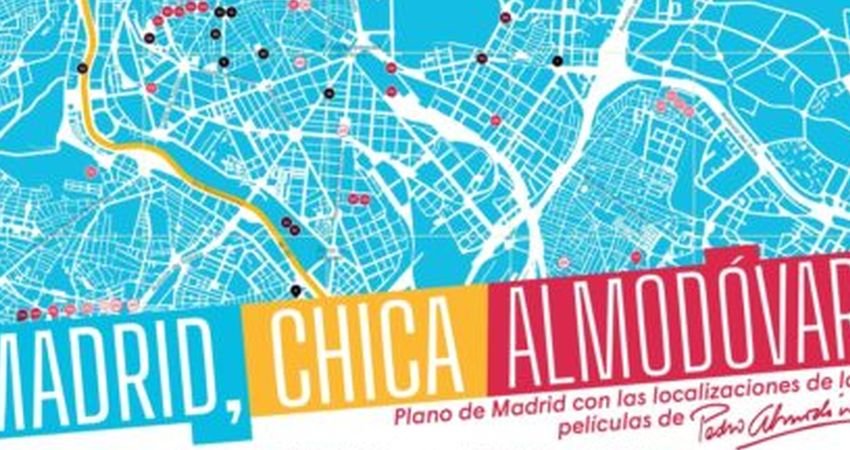 Mapa "Madrid, chica Almodóvar"